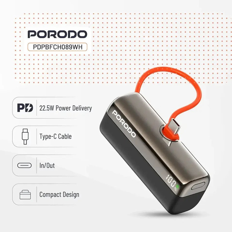 پاوربانک جیبی ۵۰۰۰