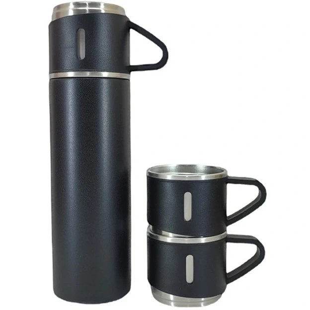 فلاسک سه کاپ کادویی وکیوم