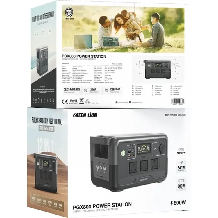 پاور استیشن گرین لاین مدل PGX800