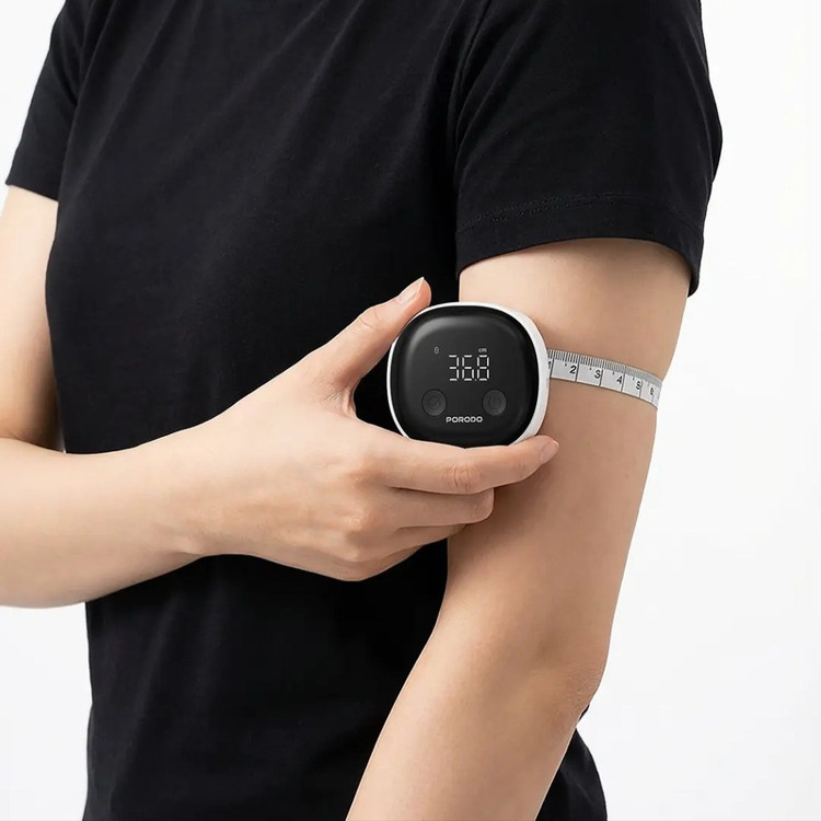 متر هوشمند بدن پرودو مدل Porodo METRICE Smart Body Measure Tape With Bluetooth